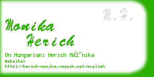 monika herich business card